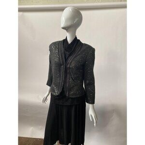 Max & Co Sequin Embellished Jacket Womens M